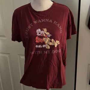 Disney “I Just Wanna Hang With My Dog” T-Shirt